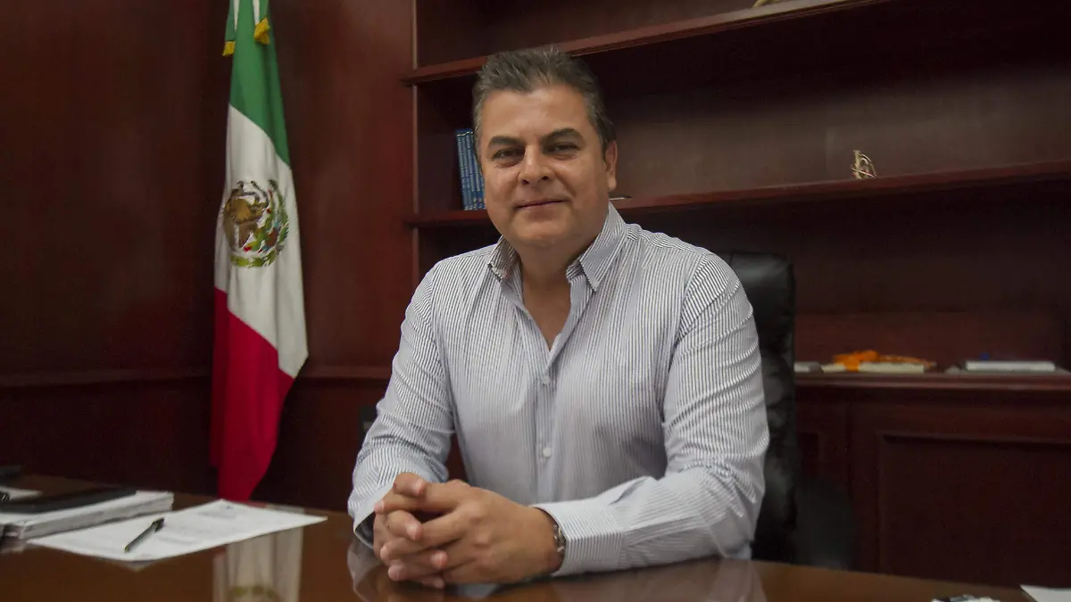 Antonio Mejía Lira, presidente municipal de Tequisquiapan.  César Ortiz.